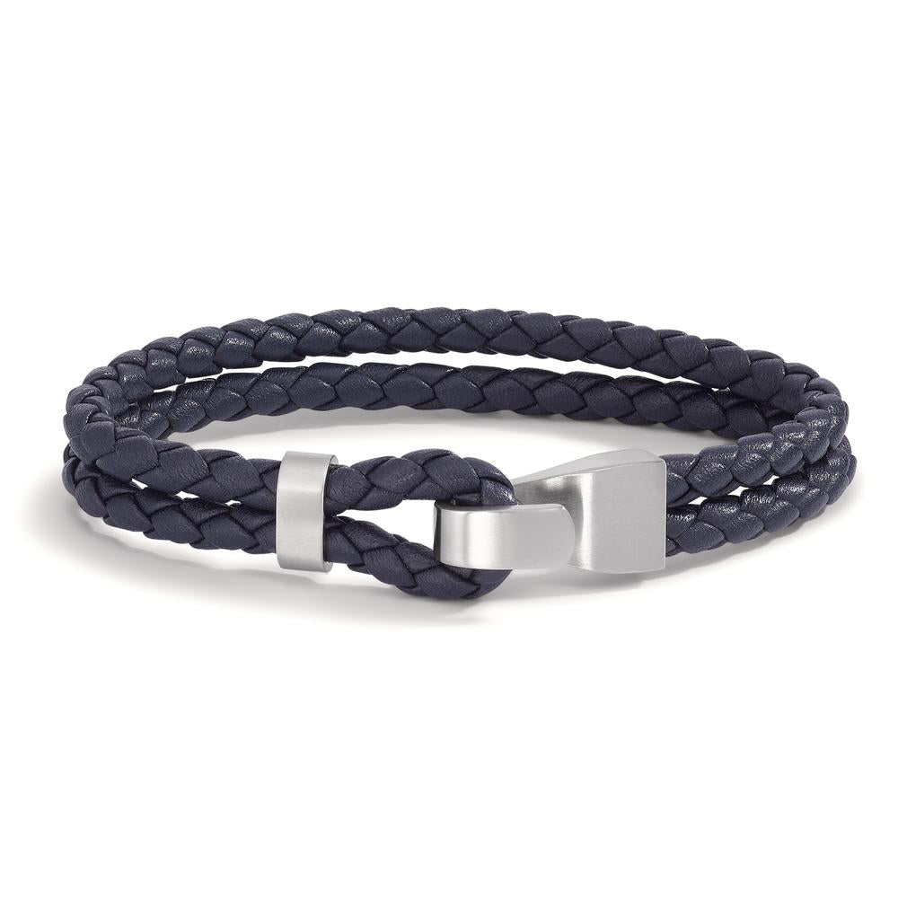 Bracelet Acier inoxydable, Cuir 23 cm