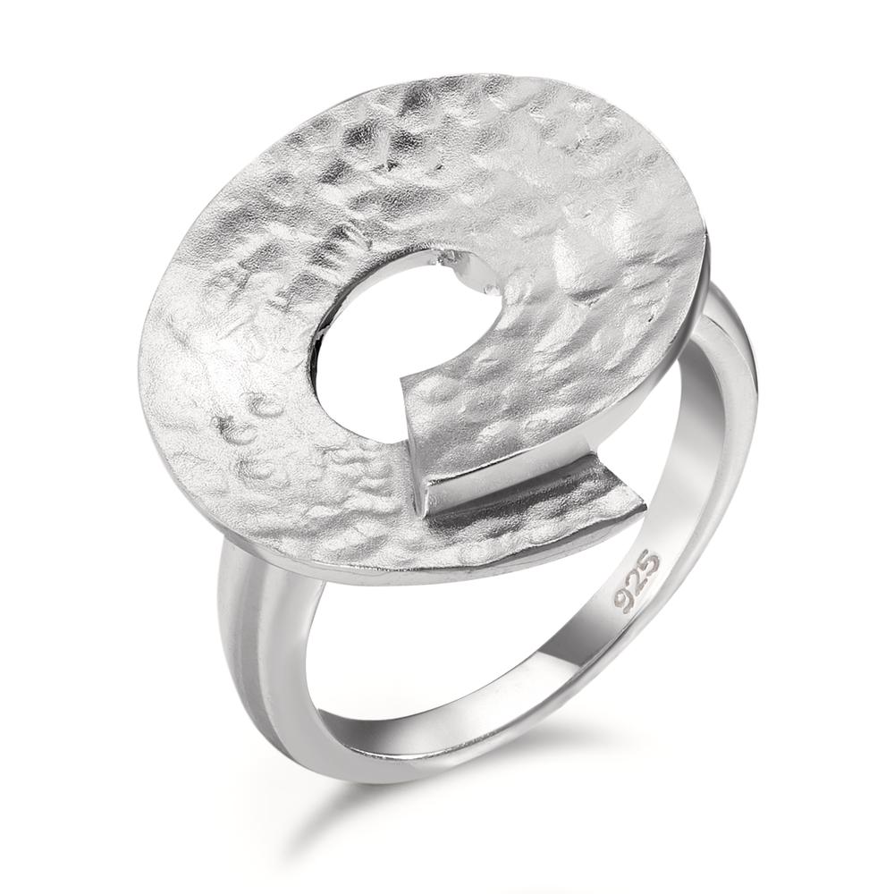 Bague Argent Rhodié Ø20 mm