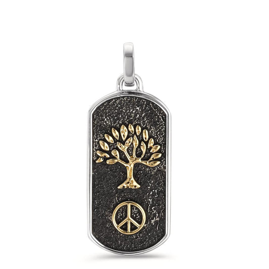 Pendentif Argent Tricolore Arbre de la vie