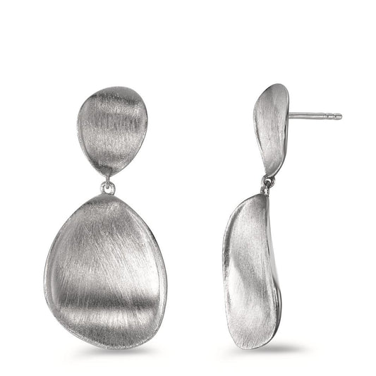 Pendant d'oreilles Argent Rhodié