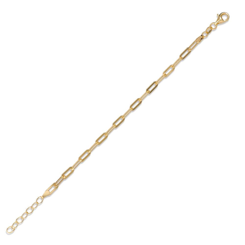 Bracelet Argent jaune Plaqué or 16-18.5 cm