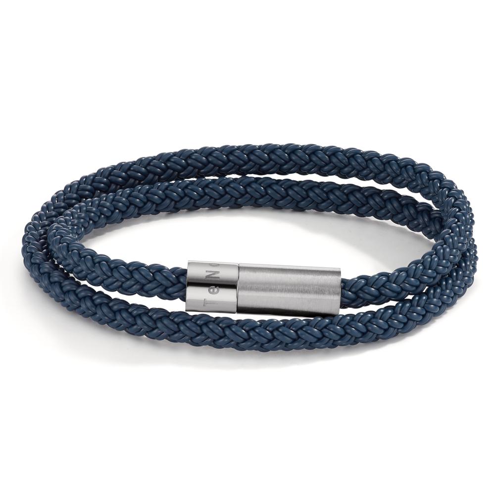 Bracelet Acier inoxydable, Caoutchouc 19 cm