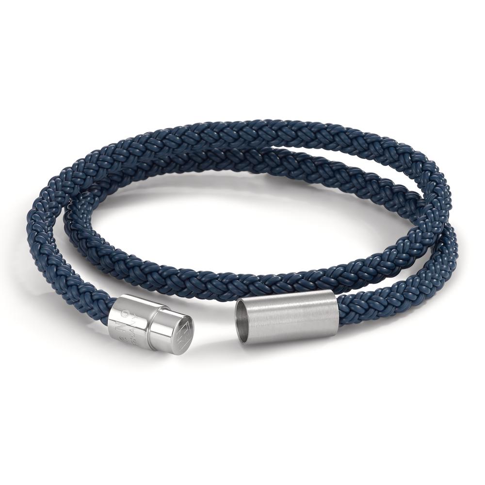 Bracelet Acier inoxydable, Caoutchouc 19 cm