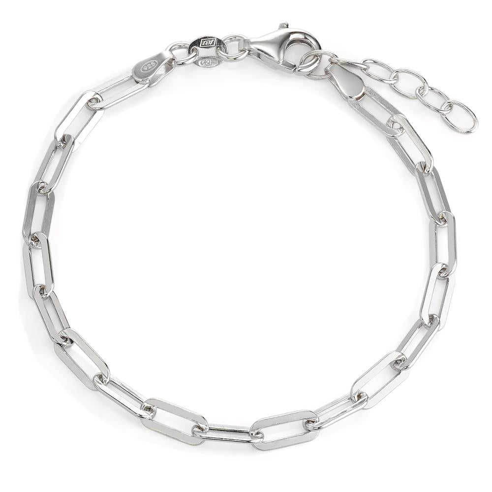 Bracelet Argent Rhodié 17-19 cm