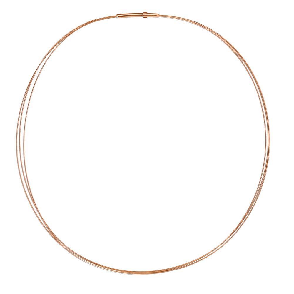 Collier Acier inoxydable rosé PVD 45 cm