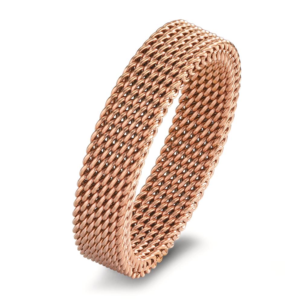 Bague à superposer Acier inoxydable rosé PVD