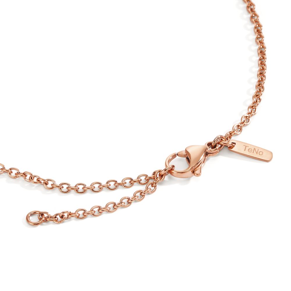 Collier Acier inoxydable rosé PVD 42-45 cm