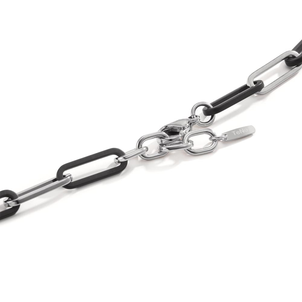 Collier Acier inoxydable, Carbone 45-48 cm