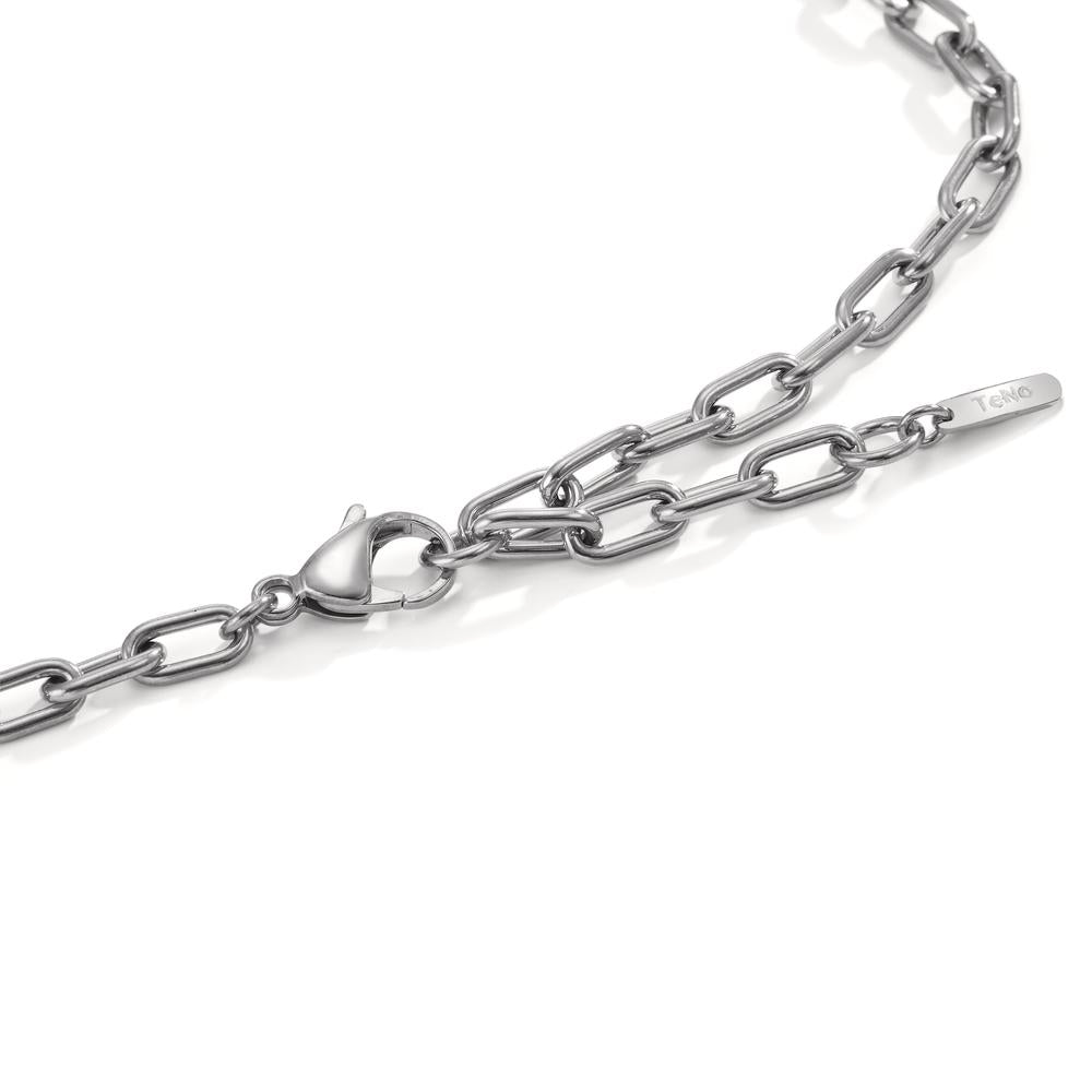 Collier Acier inoxydable, Carbone 42-45 cm