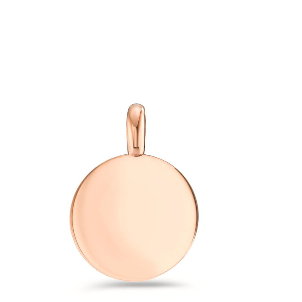 Pendentif Acier inoxydable rosé PVD Ø11 mm