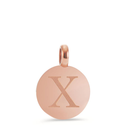 Pendentif Acier inoxydable rosé PVD Ø11 mm