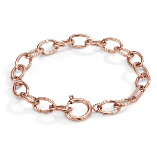 Bracelet Acier inoxydable rosé PVD 16.5-21 cm