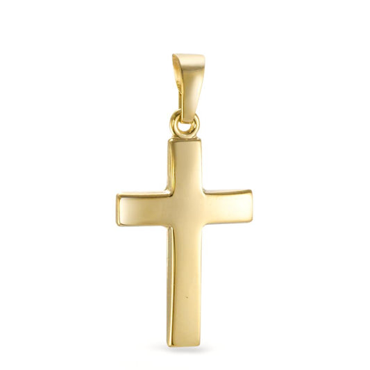 Pendentif Or jaune 18K Croix