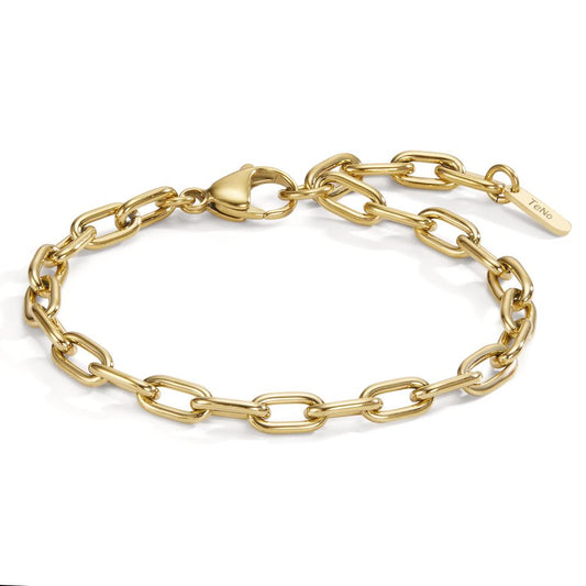 Bracelet Acier inoxydable jaune PVD 17.5-21 cm