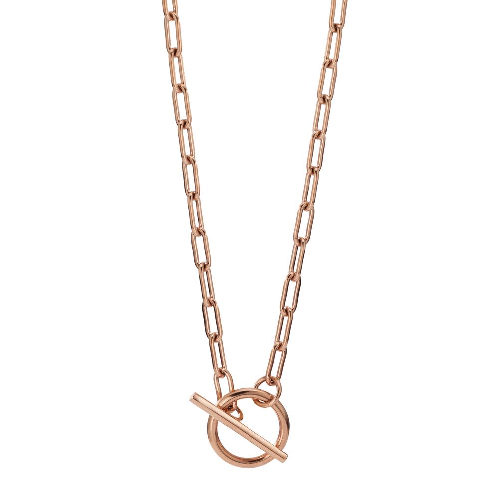 Collier Acier inoxydable rosé PVD 44 cm