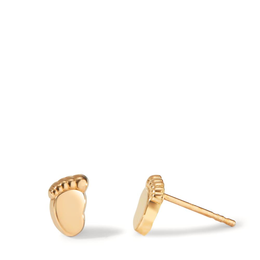 Clous d'oreilles Or jaune 14K Pieds Ø5 mm