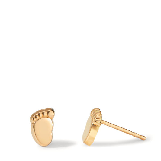 Clous d'oreilles Or jaune 14K Pieds Ø5 mm