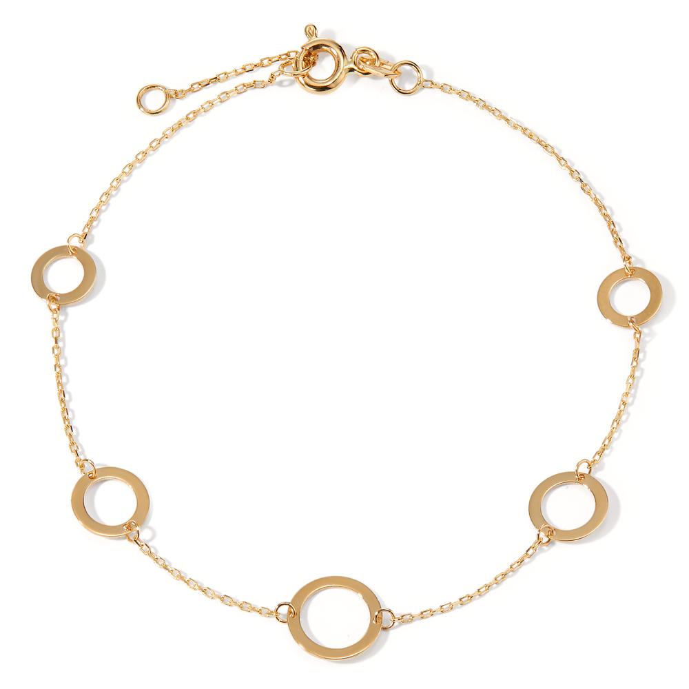 Bracelet Or jaune 14K 17-19 cm