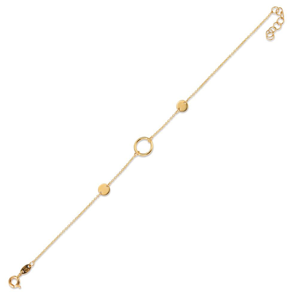 Bracelet Or jaune 14K 16.5-18.5 cm