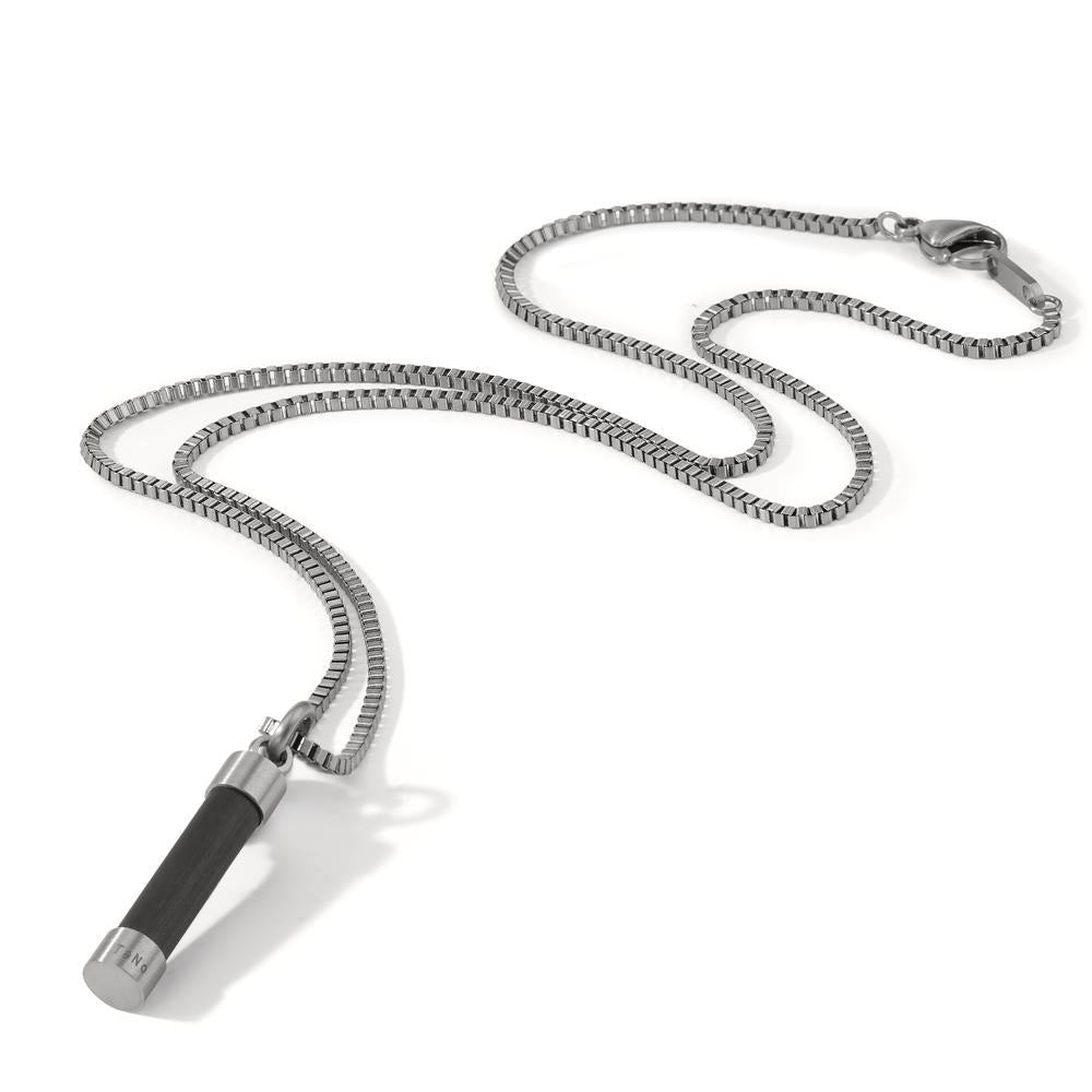 Chaînette avec pendentif Acier inoxydable 60 cm