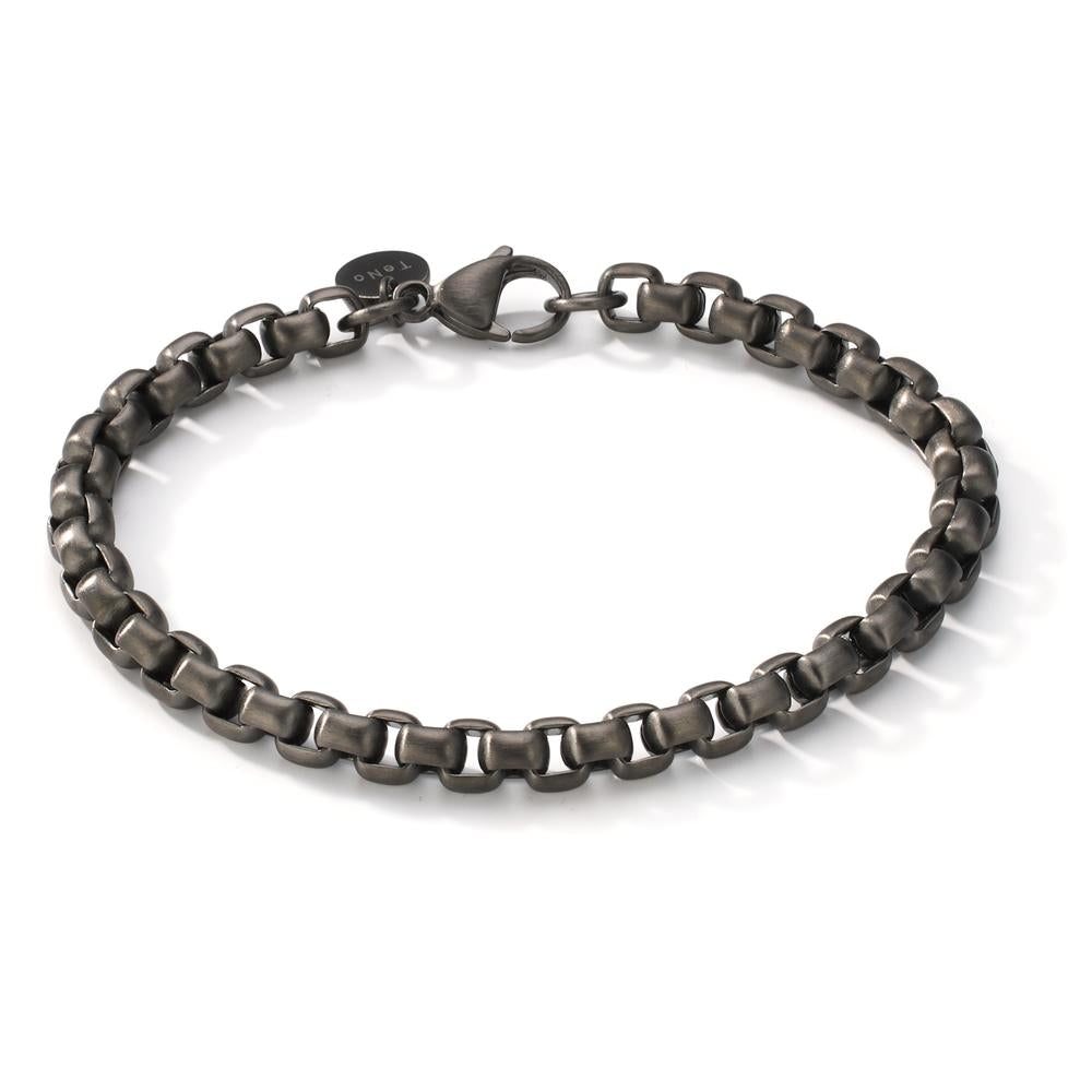 Bracelet Acier inoxydable gris PVD 20 cm