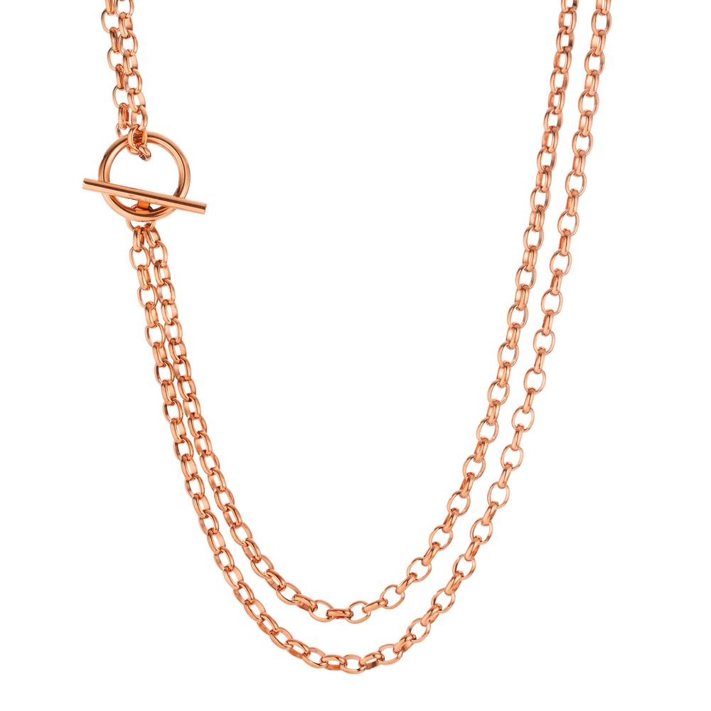 Collier Acier inoxydable rosé PVD 45 cm