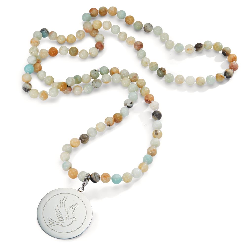 Collier Amazonite 105 cm Ø8.5 mm