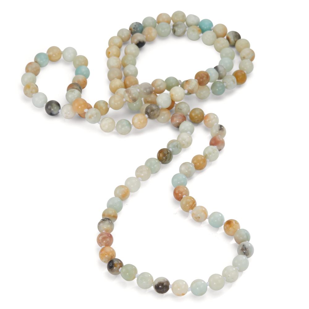 Collier Amazonite 105 cm Ø8.5 mm