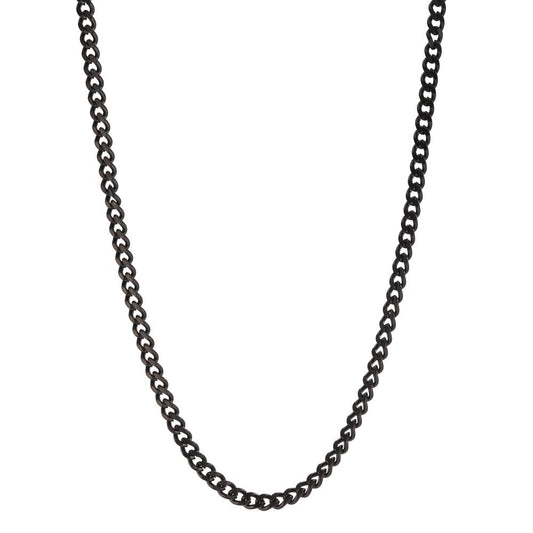 Collier Acier inoxydable noir PVD 50 cm