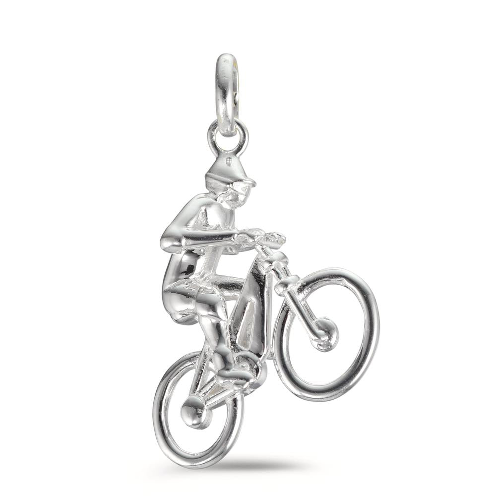 Pendentif Argent Vélo