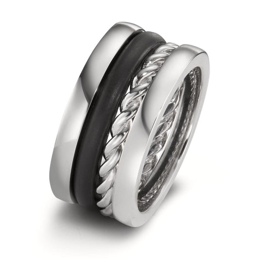 Bague Argent, Carbone