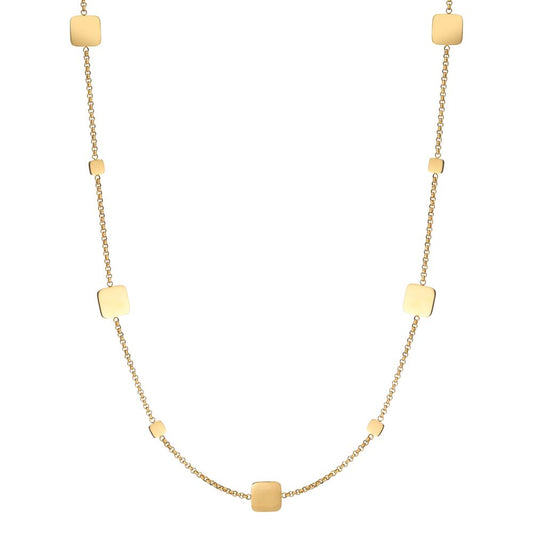 Collier Acier inoxydable jaune PVD 90 cm