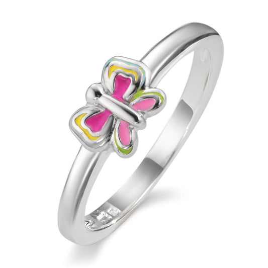 Bague Argent Rhodié Papillon