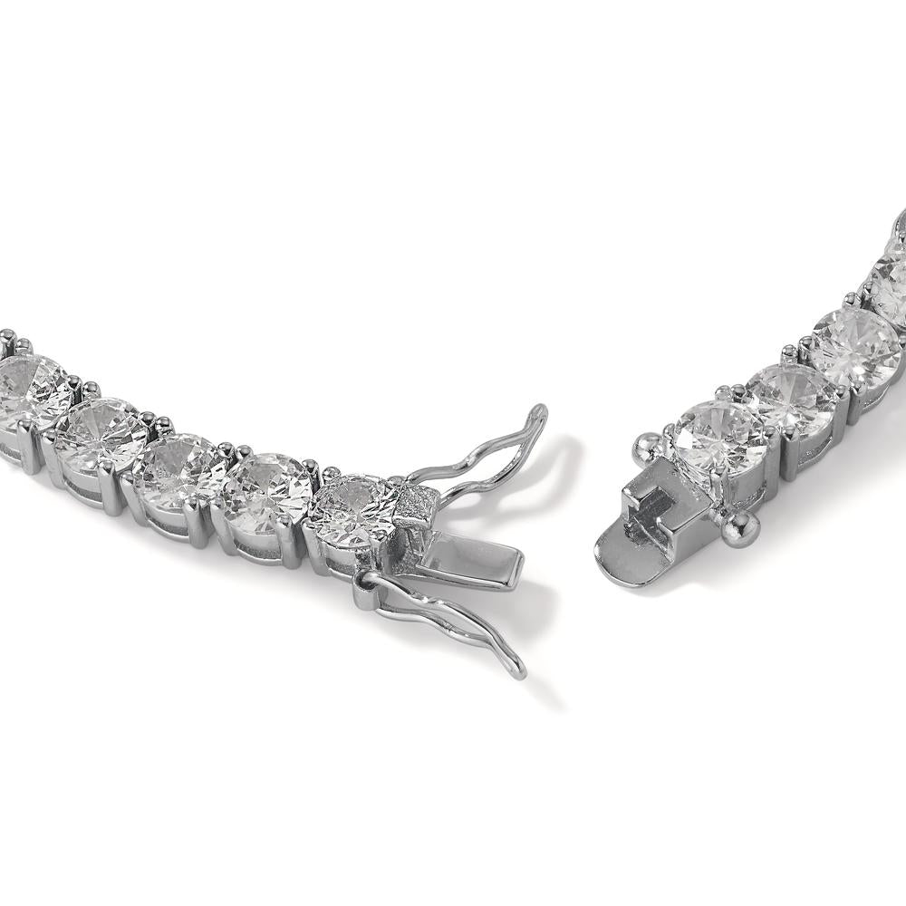 Bracelet Argent Zircone Rhodié 20 cm