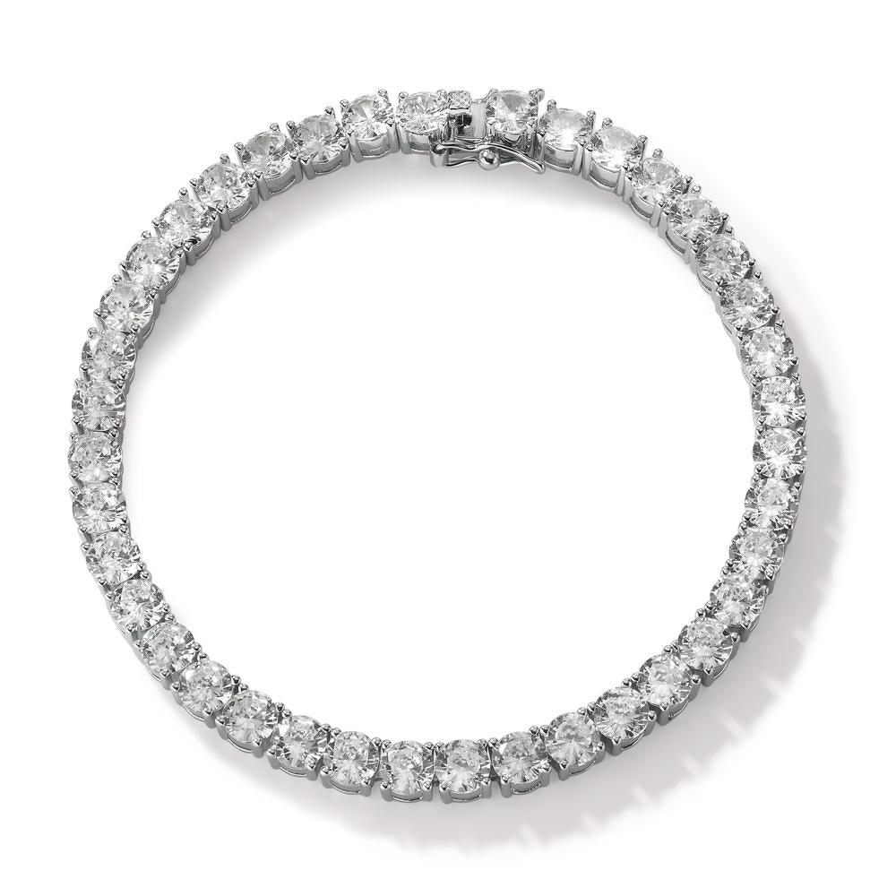 Bracelet Argent Zircone Rhodié 20 cm