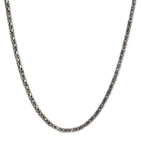 Collier Argent Patinée 55 cm