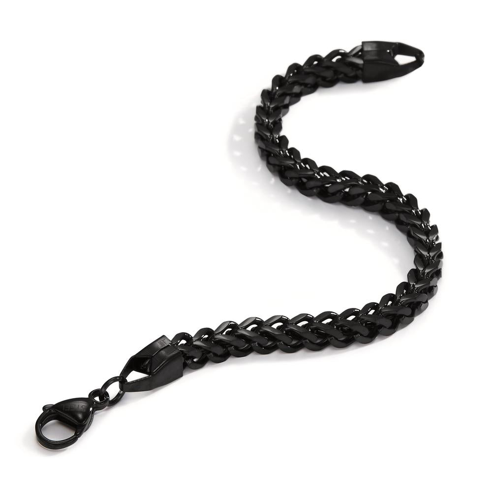 Bracelet Acier inoxydable noir PVD 22 cm