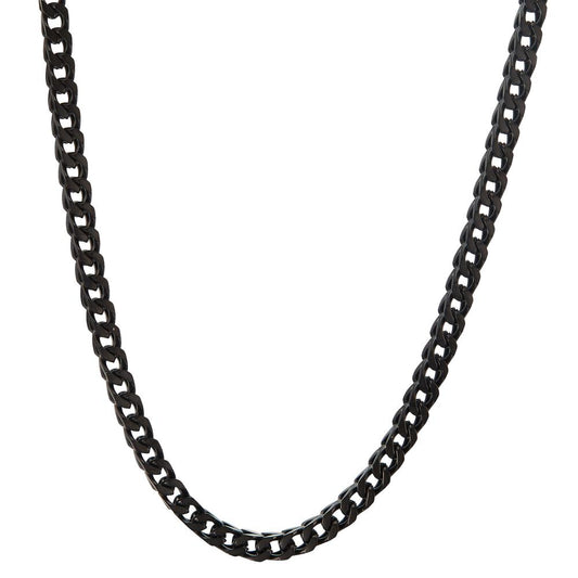 Collier Acier inoxydable noir PVD 50 cm