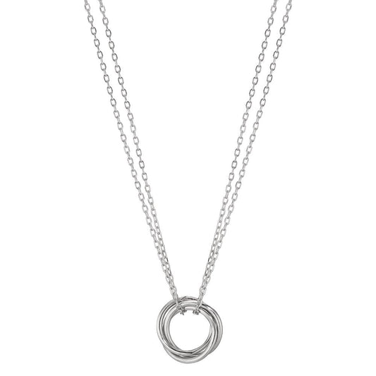 Collier Argent Rhodié 40-45 cm