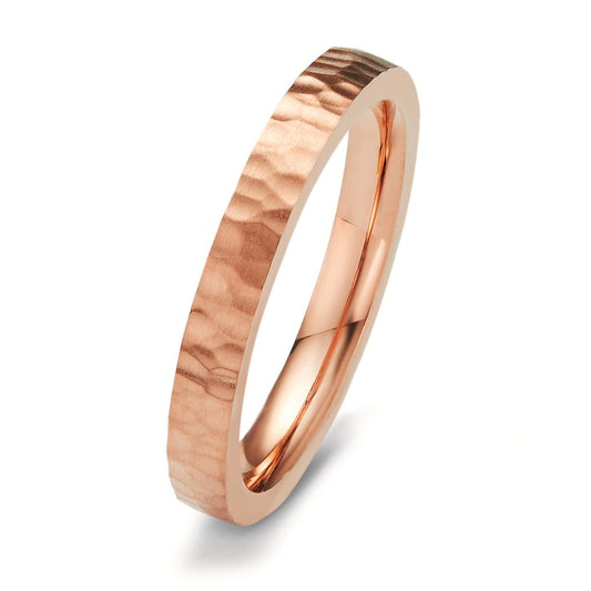 Bague à superposer Acier inoxydable rosé PVD