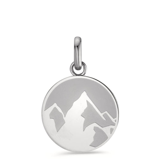 Pendentif Acier inoxydable Montagne Ø18 mm