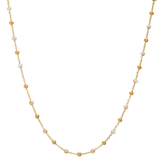 Collier Or jaune 18K Émaillé 42 cm