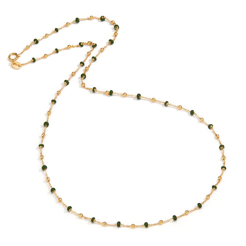 Collier Or jaune 18K Émaillé 42 cm