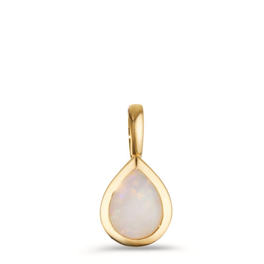 Pendentif Or jaune 18K Opale