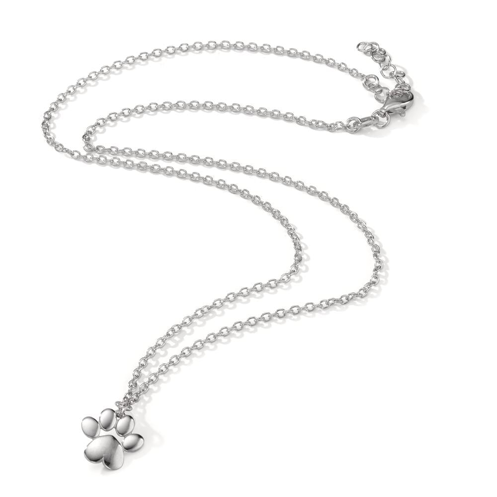 Collier Argent Rhodié Patte 42-45 cm Ø12 mm