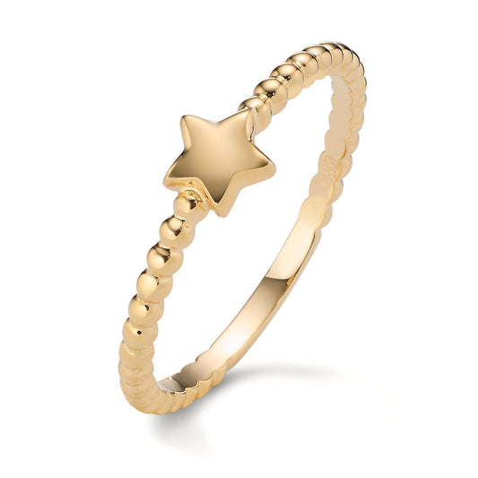 Bague Or jaune 14K Étoile