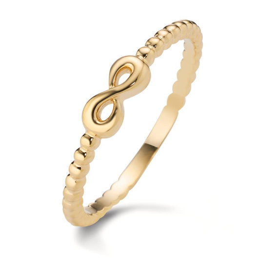 Bague Or jaune 14K Infini