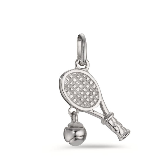 Pendentif Argent Rhodié Tennis