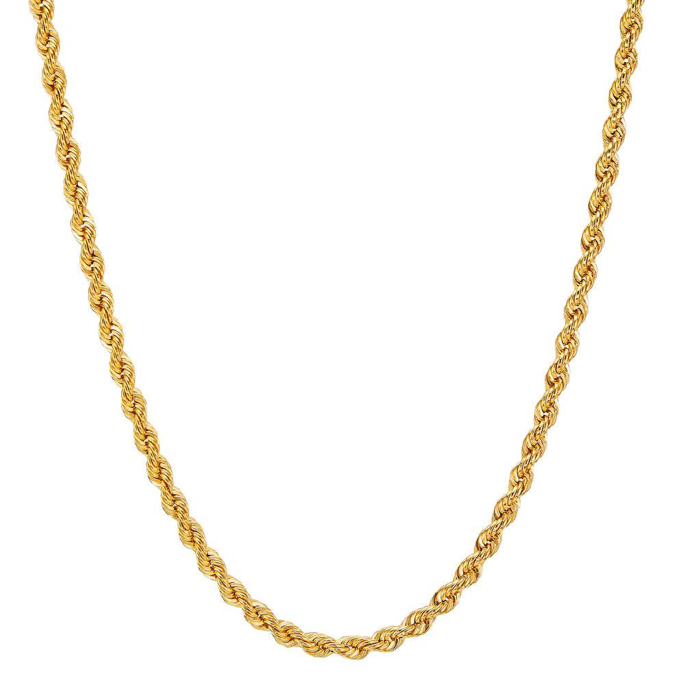 Collier Or jaune 14K 42 cm Ø2 mm