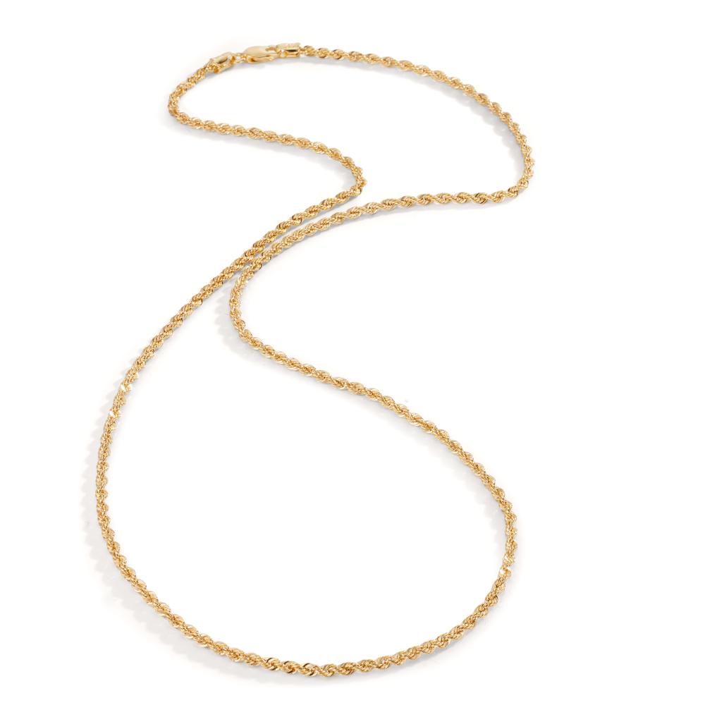 Collier Or jaune 14K 42 cm Ø2 mm